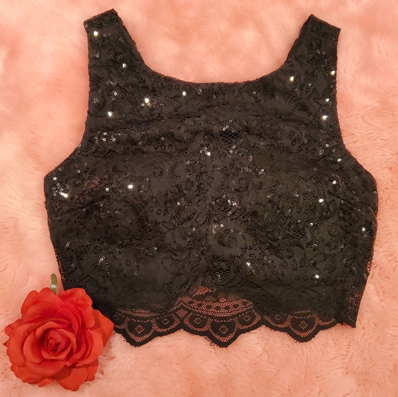 B Darlin sequin skirt set - Picture 3 of 8